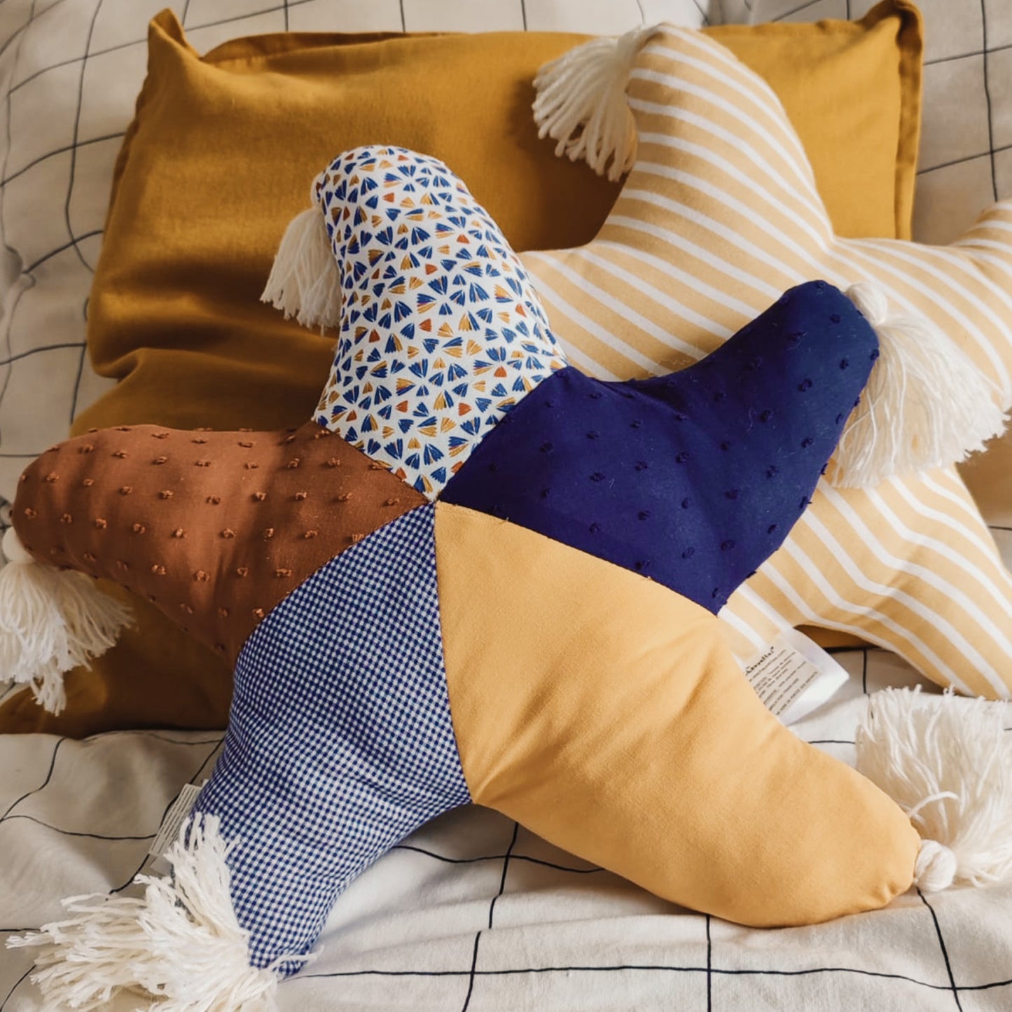 Patron Coussin Etoile - 2 versions