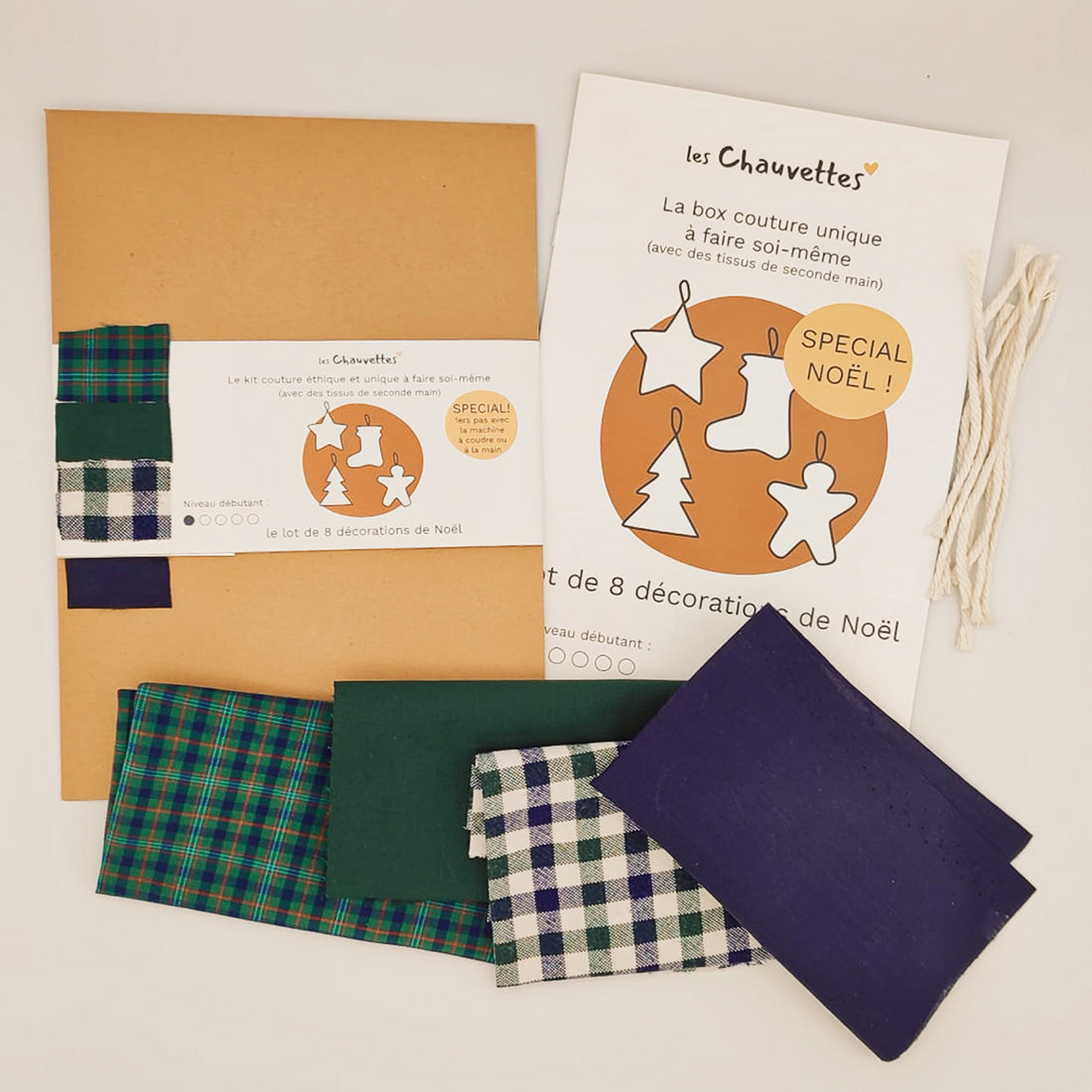 Le kit couture décoration de Noël