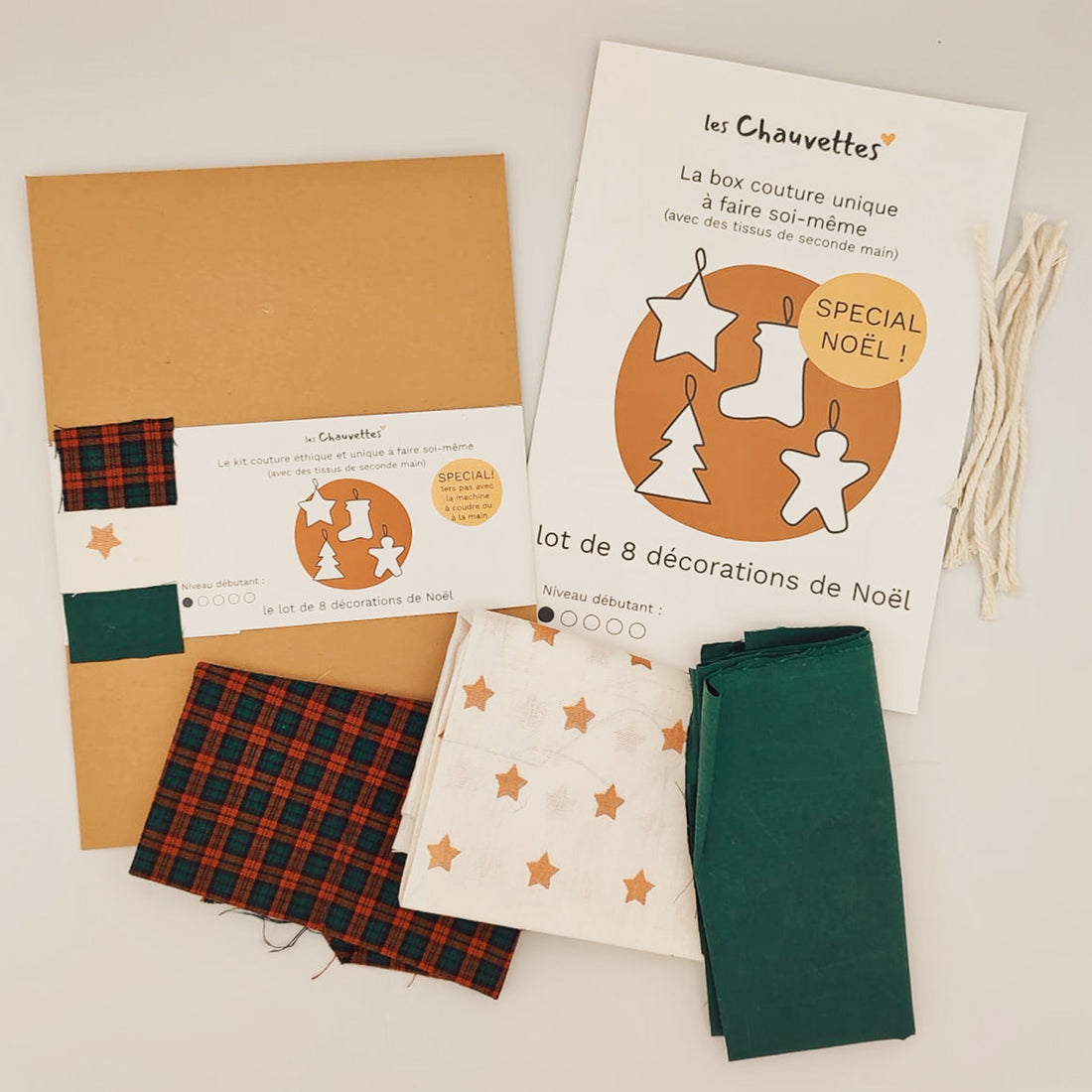 Le kit couture décoration de Noël
