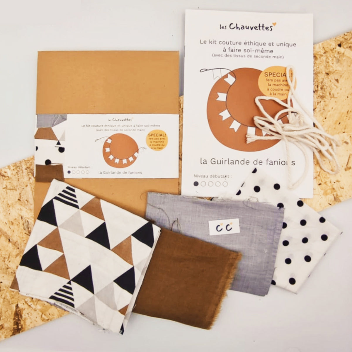 le kit couture Guirlande de fanions