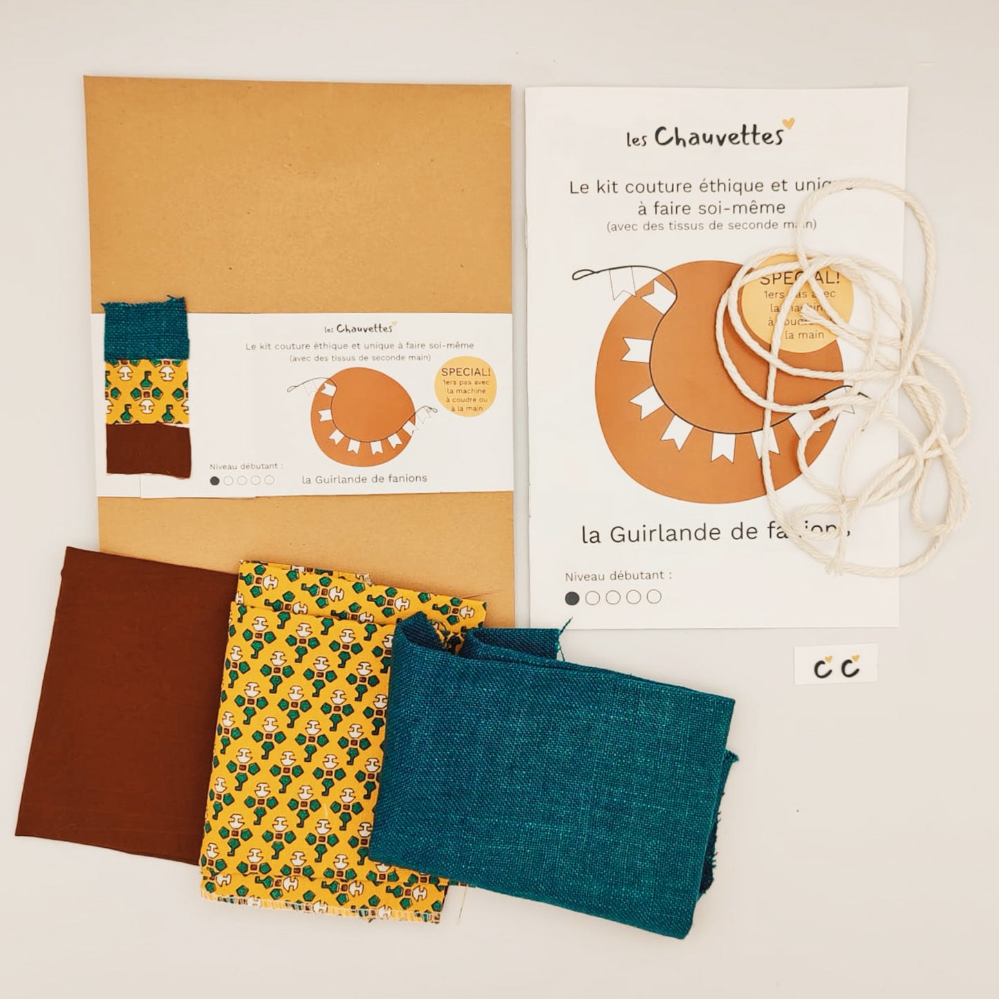 le kit couture Guirlande de fanions
