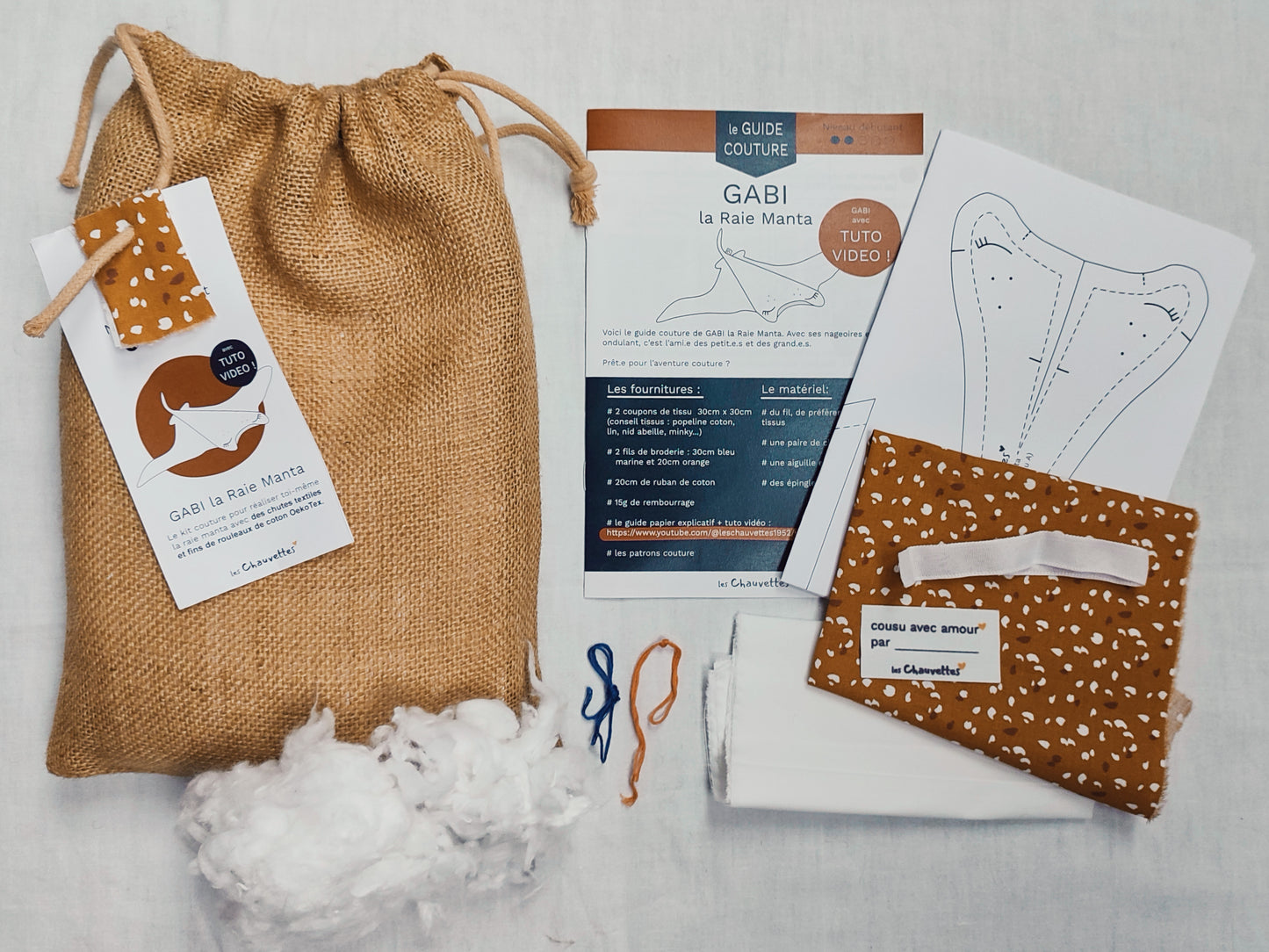 Le Kit couture - GABI la Raie Manta