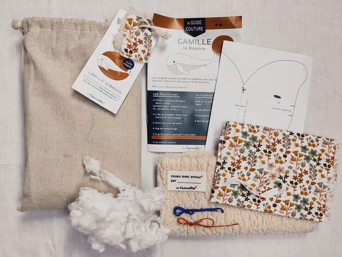 Le Kit couture - CAMILLE la Baleine