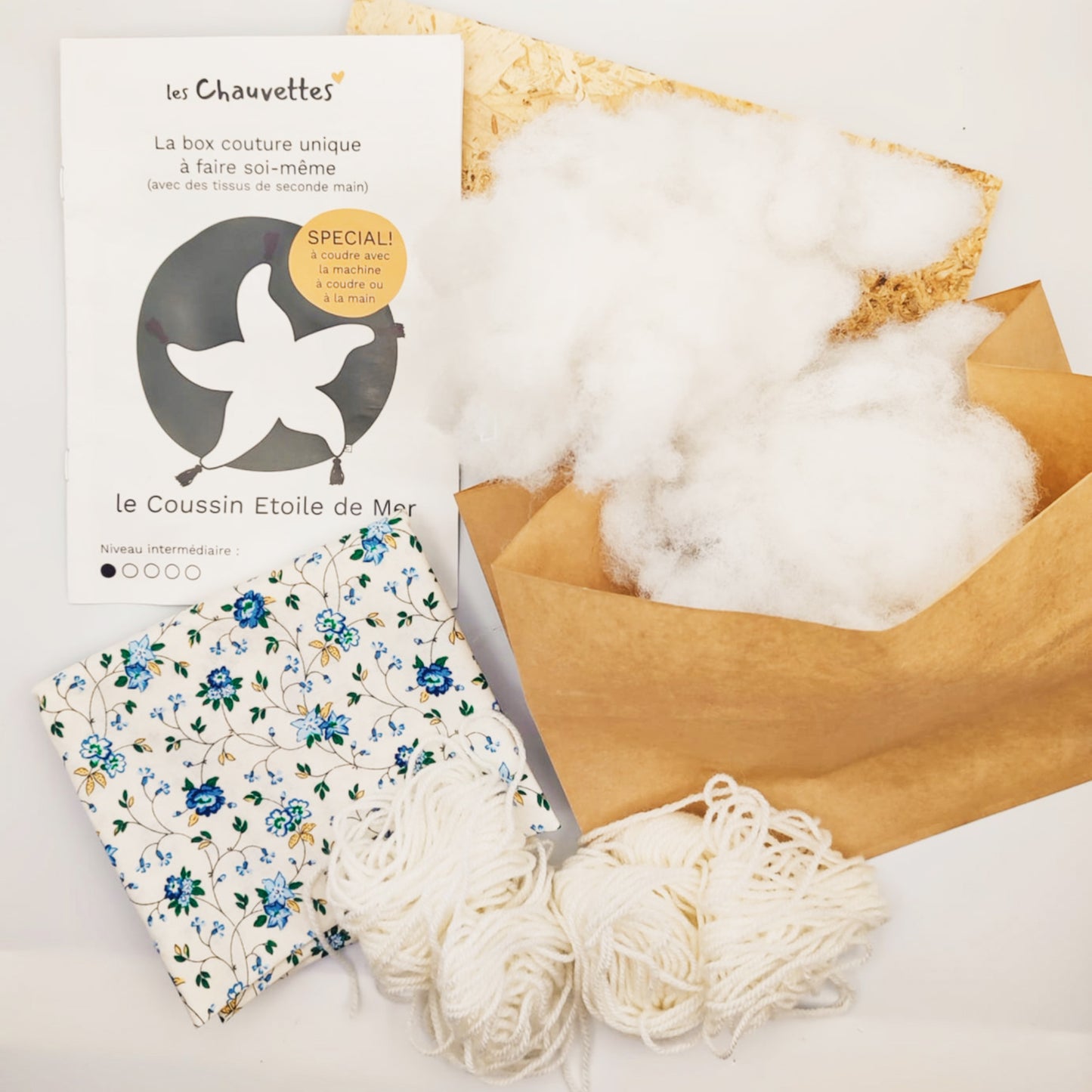 Le kit couture Coussin Etoile