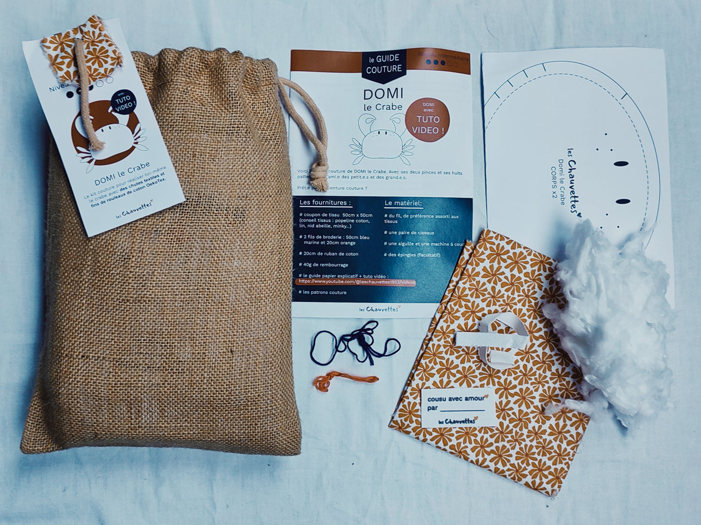 Le Kit couture - DOMI le Crabe
