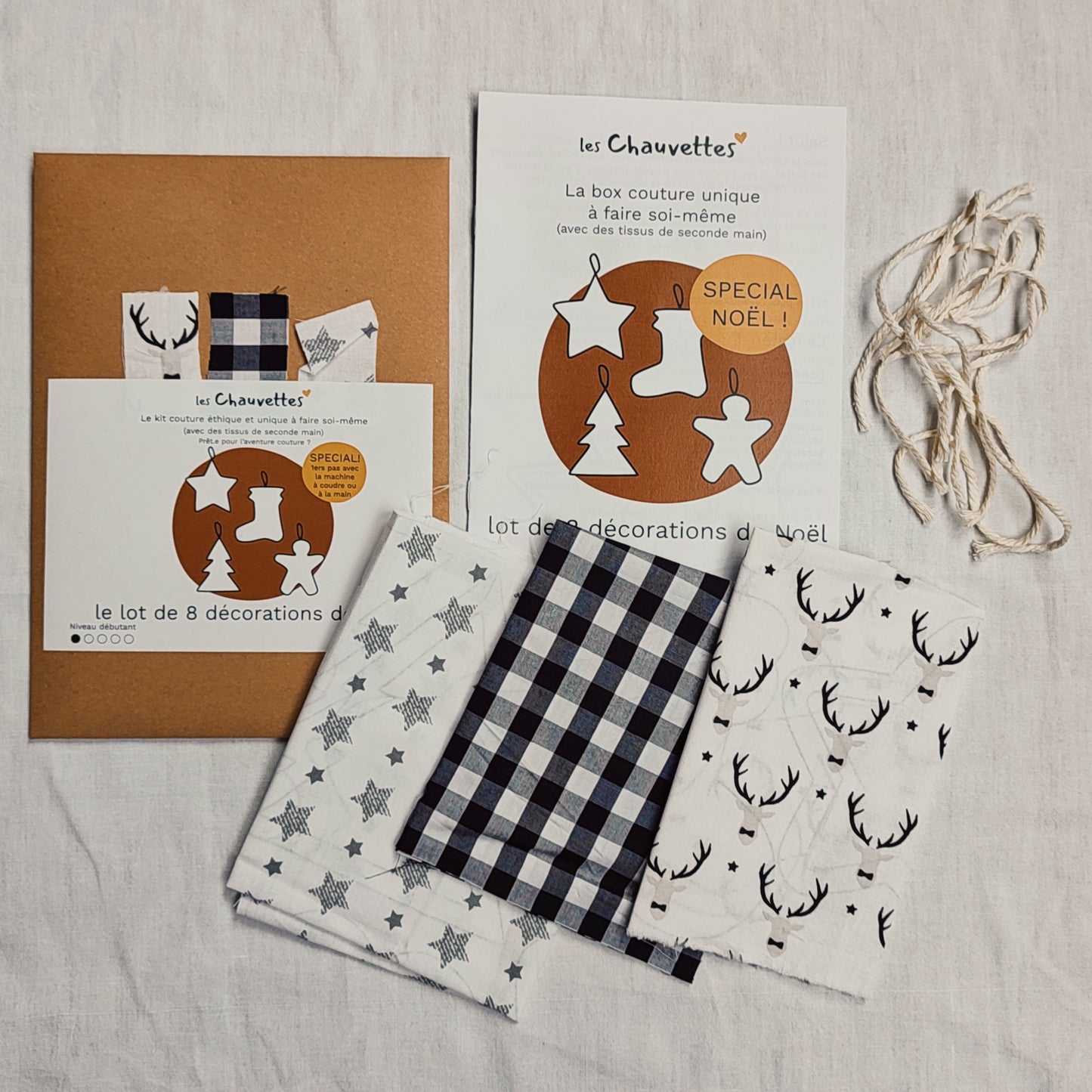 Le kit couture décoration de Noël