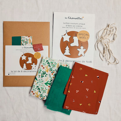 Le kit couture décoration de Noël