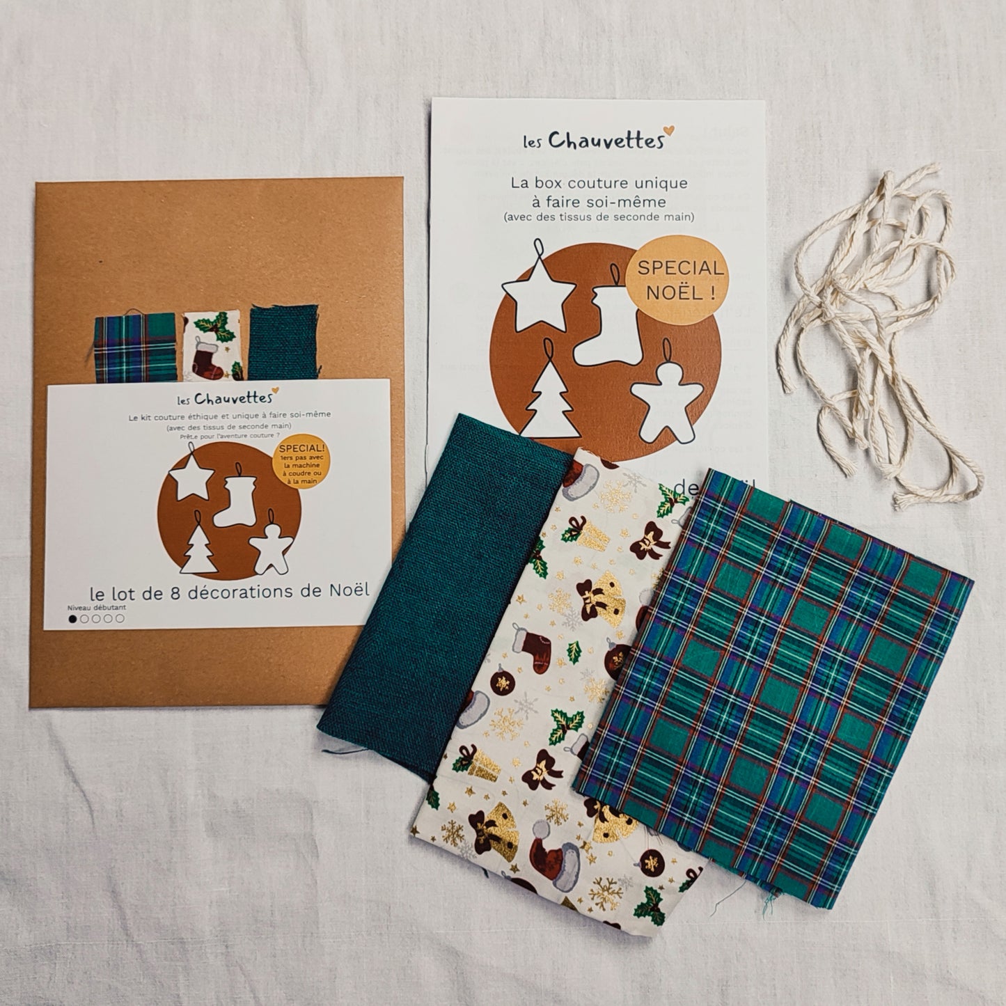 Le kit couture décoration de Noël