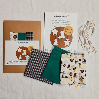 Le kit couture décoration de Noël