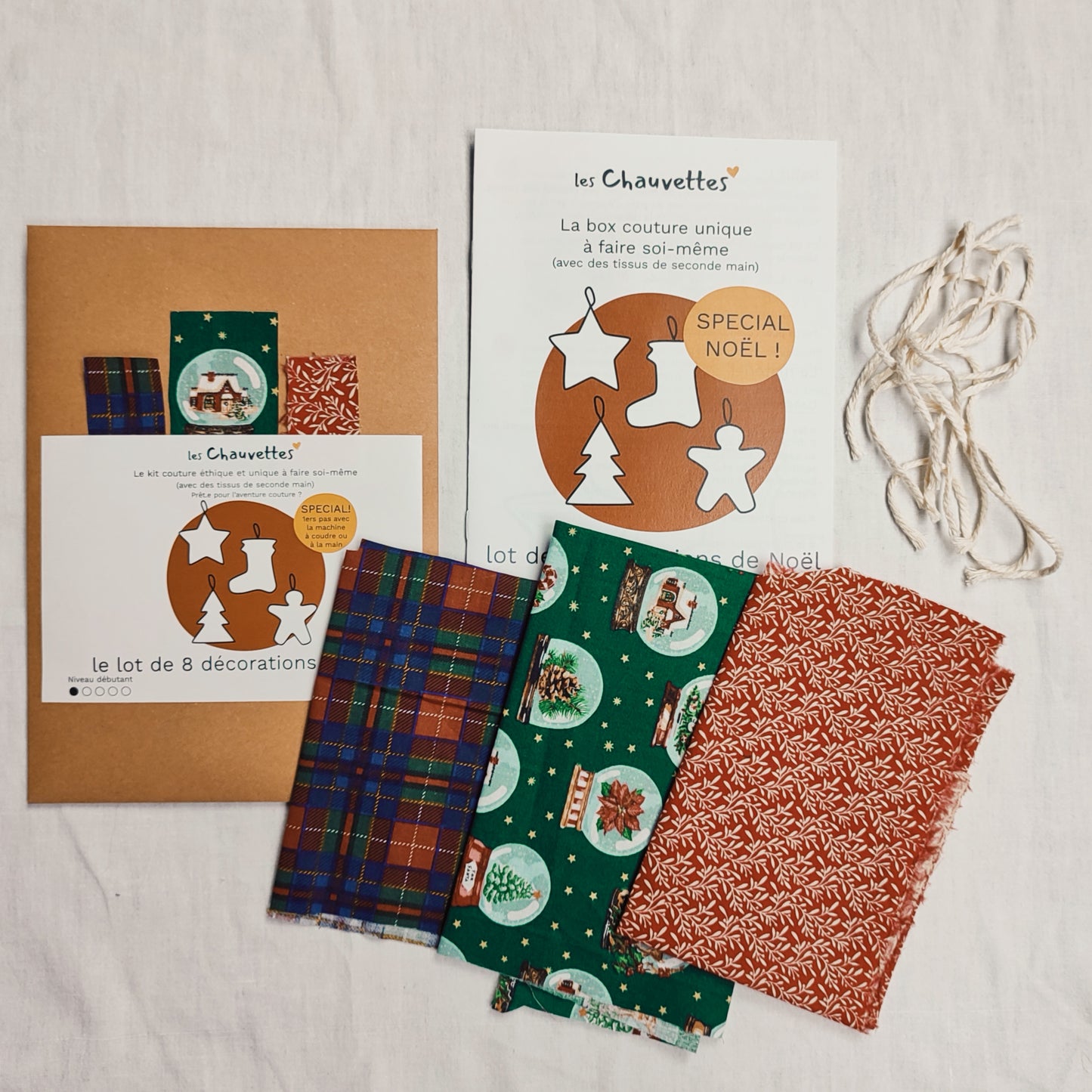 Le kit couture décoration de Noël