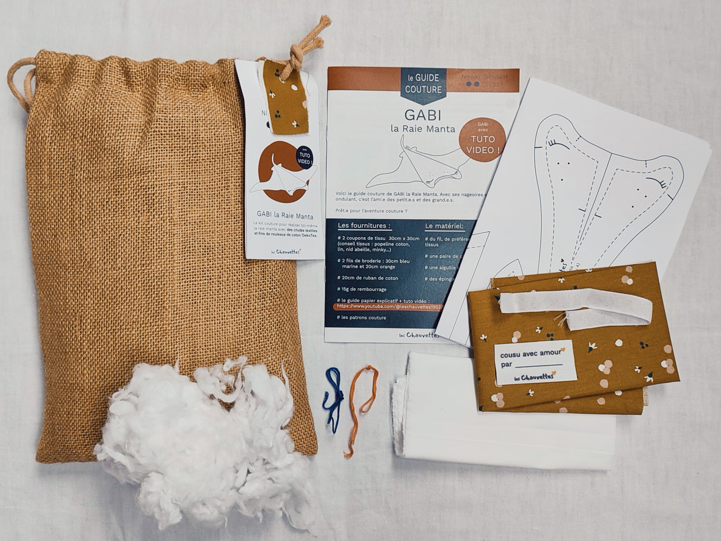 Le Kit couture - GABI la Raie Manta