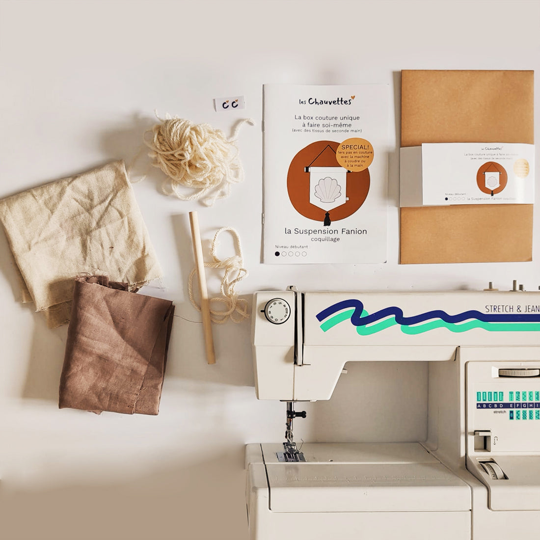 Kit DIY, à faire soi-même, kit couture livre de coloriage lavable -   France